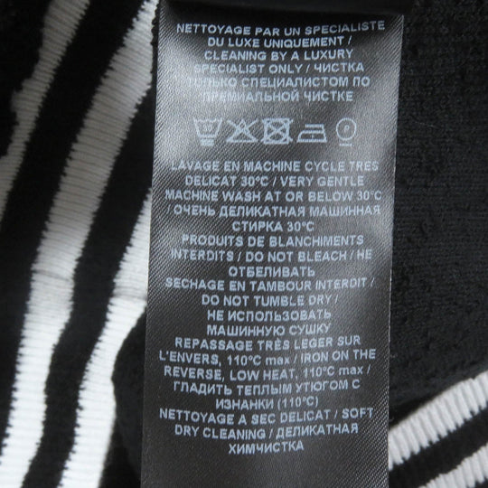 BALMAIN Short sleeve polo shirt GB045KE54 cotton black mens S Used Authentic