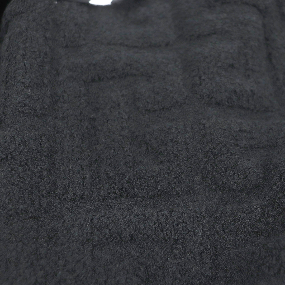 BALMAIN Short sleeve polo shirt GB045KE54 cotton black mens S Used Authentic