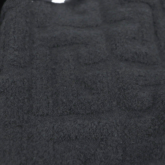 BALMAIN Short sleeve polo shirt GB045KE54 cotton black mens S Used Authentic