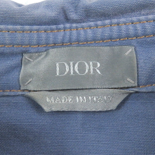 Dior HOMME Long sleeve shirt 013D580E324X cotton blue 41