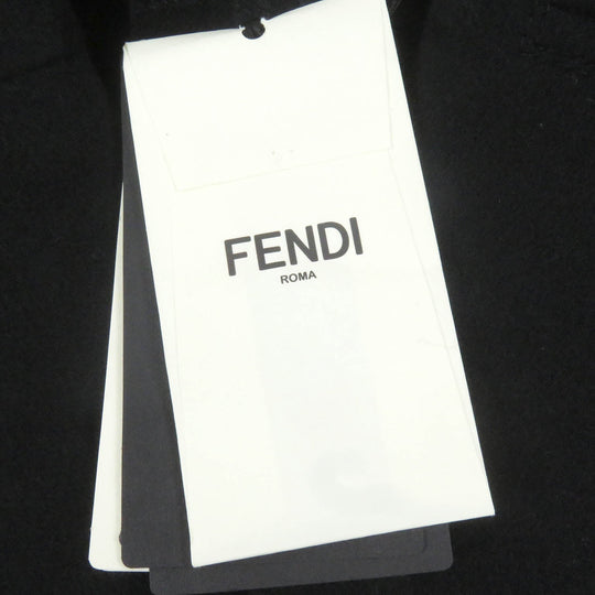 FENDI coat FF0709 Main: 99% wool, Main: 1% silk black mens 48 Used Authentic