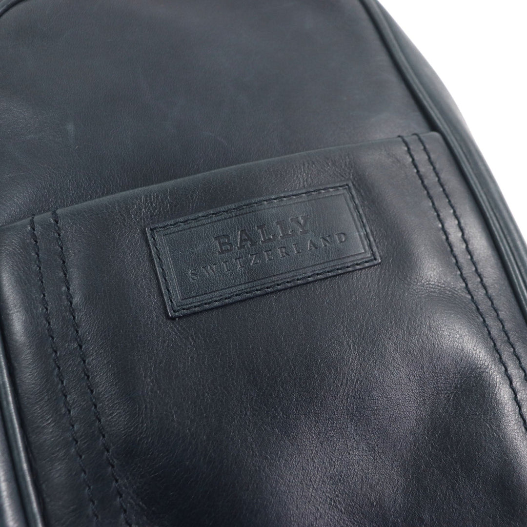 BALLY Sling bag Main: Leather Navy type Trainspotting TABEL-MD mens Used Authentic