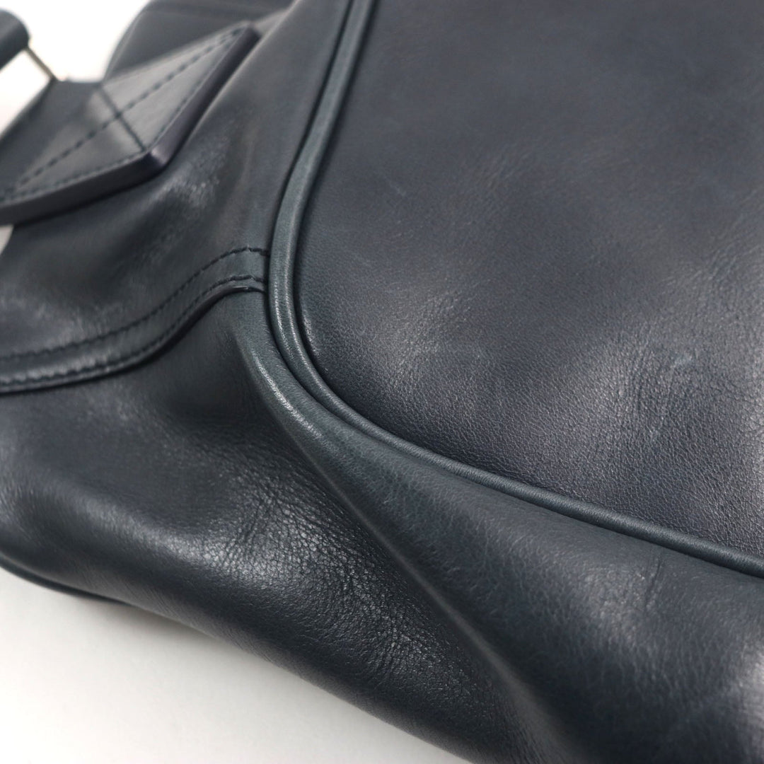 BALLY Sling bag Main: Leather Navy type Trainspotting TABEL-MD mens Used Authentic