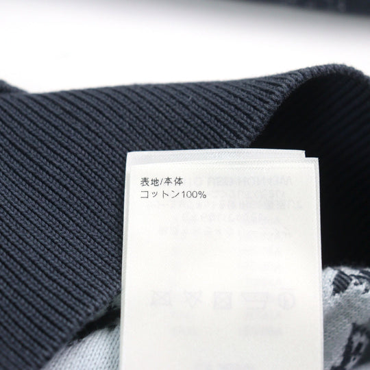 LOUIS VUITTON Hoodie 1AFQAL Main: 100% cotton Navy white Gradient cotton hoodie mens S Used Authentic
