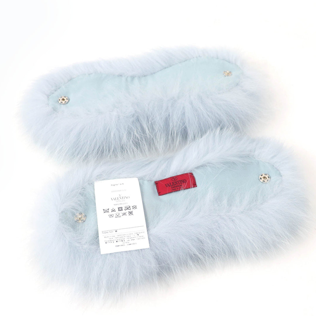 Valentino Garavani Other accessories NM9J0M02JCU Main: Blue Fox, Part: Silk blue Accessories Hangul Set of 2 bracelets Women M Used Authentic