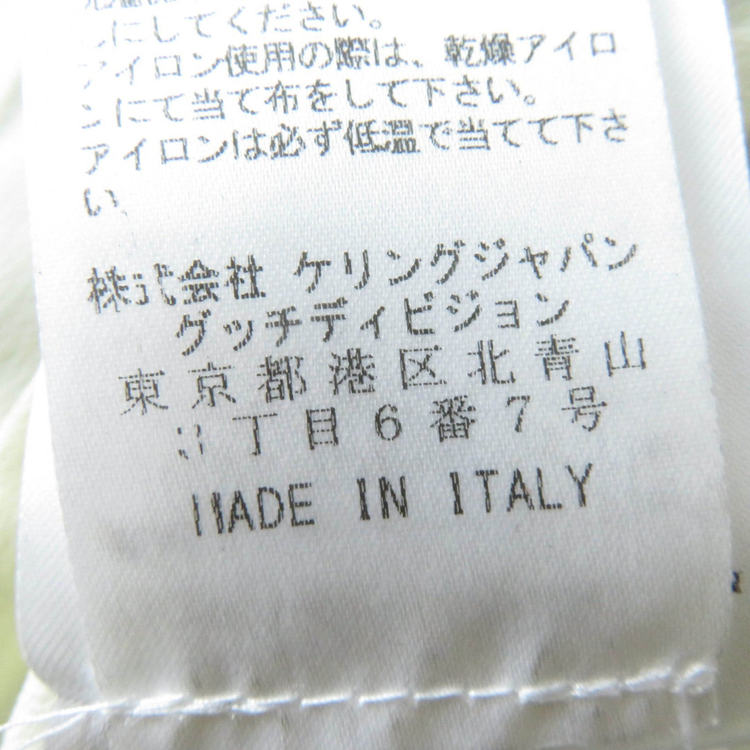 GUCCI one piece 572364 Main: 32% polyester, 27% nylon, 24% cotton, 16% acrylic, 1% polyurethane Black gold Women 36 Used Authentic