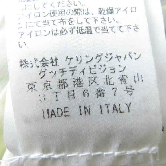 GUCCI one piece 572364 Main: 32% polyester, 27% nylon, 24% cotton, 16% acrylic, 1% polyurethane Black gold Women 36 Used Authentic