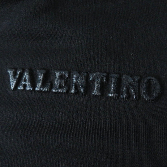 VALENTINO Hoodie XB3MF16C71R Outer: 100% cotton, Outer: 98% cotton, Outer: 2% polyurethane, Lining: 100% cotton black Women XS Used Authentic