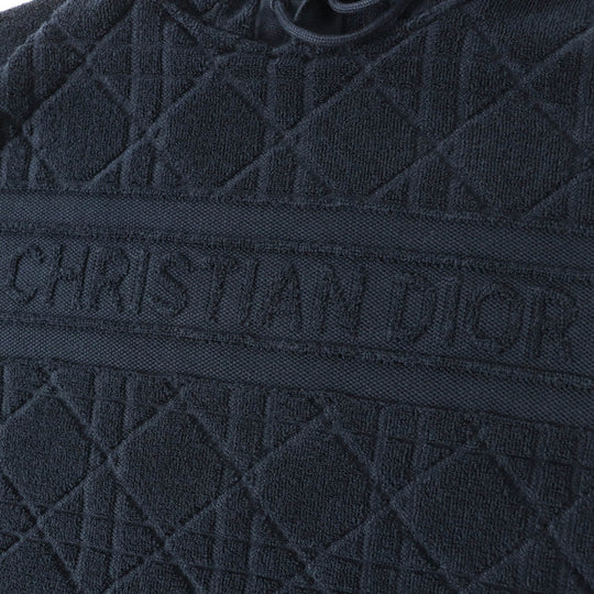 Christian Dior Hoodie 214587AM715 Main: 70% cotton, Main: 30% polyester Dark navy Canage Women XS Used Authentic