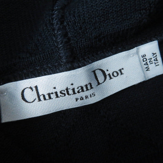 Christian Dior Hoodie 214587AM715 Main: 70% cotton, Main: 30% polyester Dark navy Canage Women XS Used Authentic