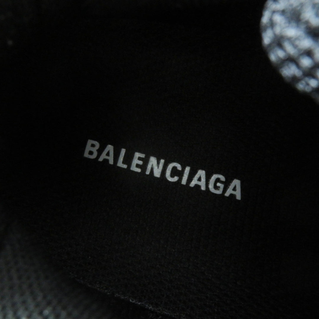 BALENCIAGA sneakers 524039 Polyester,Calf leather,Lambskin multicolor Triple S Women 35 Used Authentic