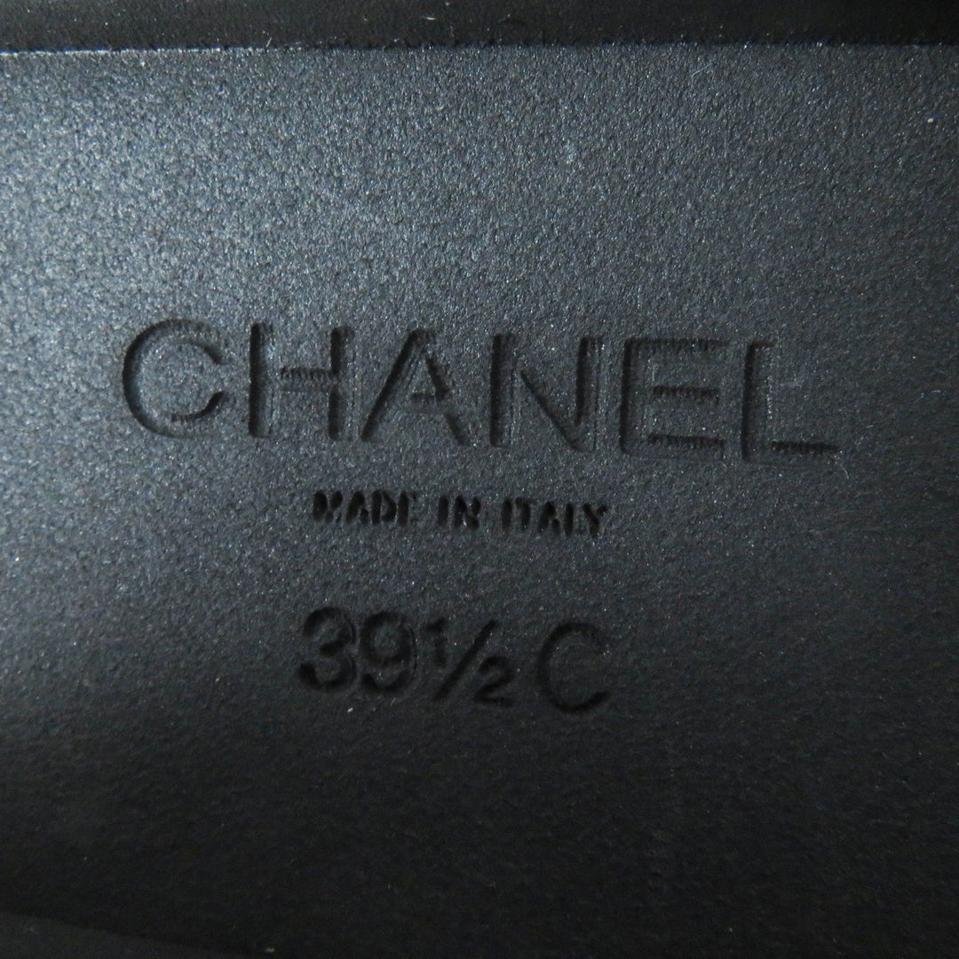 CHANEL loafers 23A G45074 Main: Leather black Matrasse Women 39.5 Used Authentic