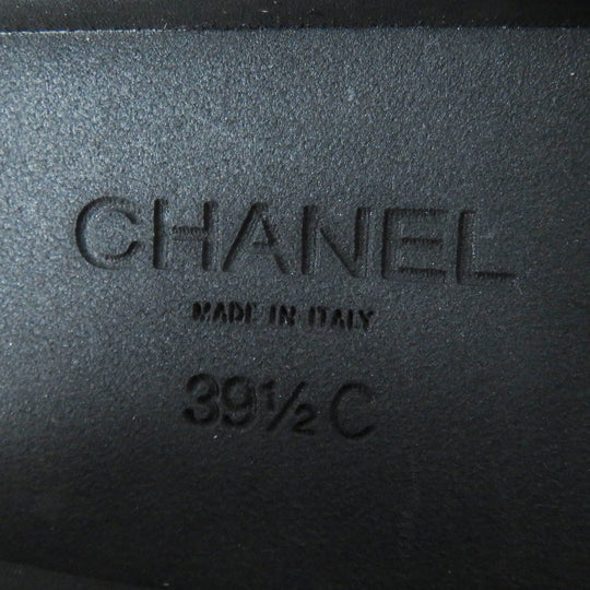 CHANEL loafers 23A G45074 Main: Leather black Matrasse Women 39.5 Used Authentic