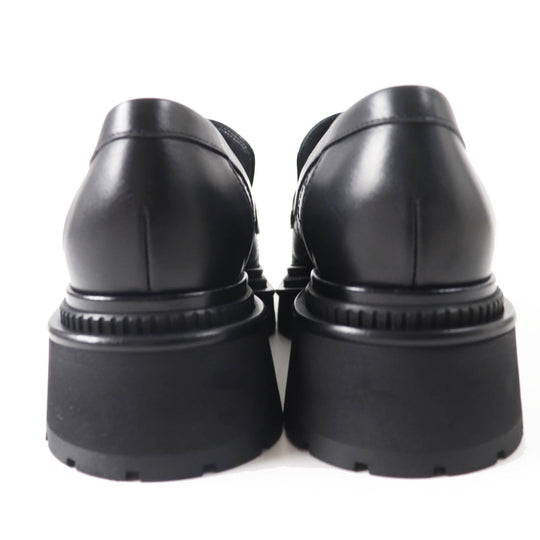 CHANEL loafers 23A G45074 Main: Leather black Matrasse Women 39.5 Used Authentic