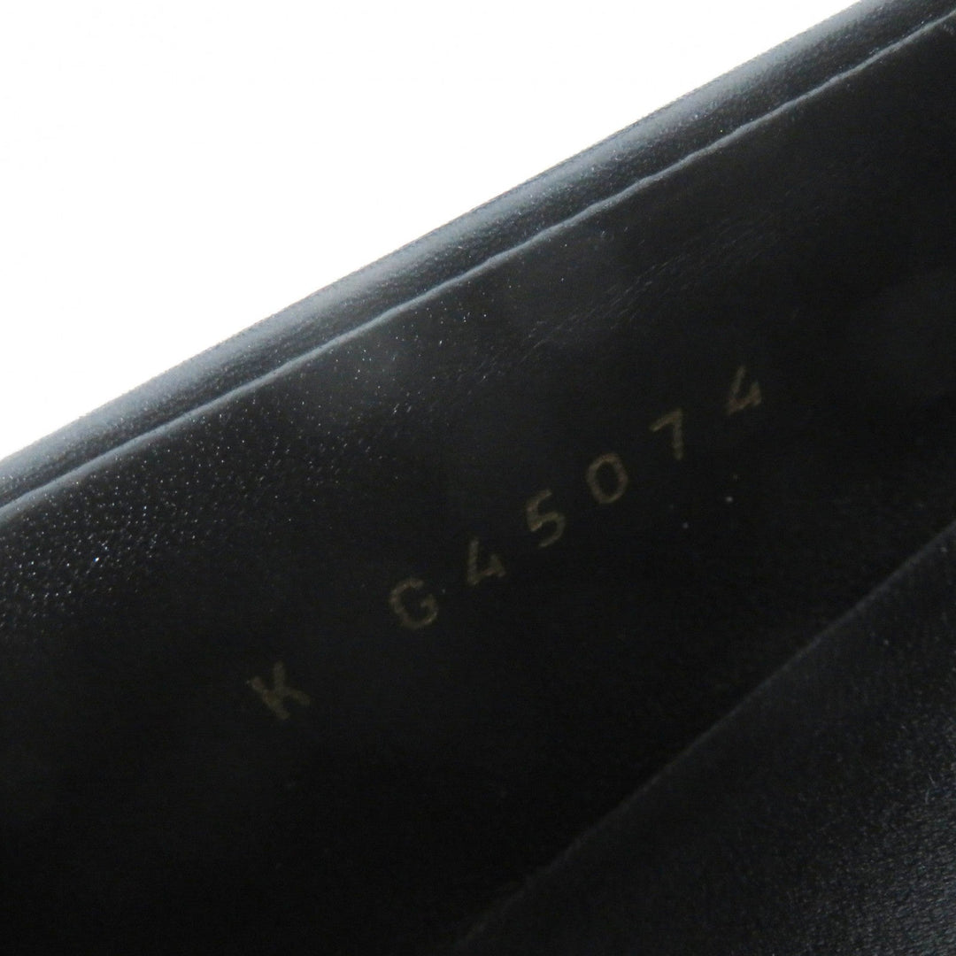 CHANEL loafers 23A G45074 Main: Leather black Matrasse Women 39.5 Used Authentic