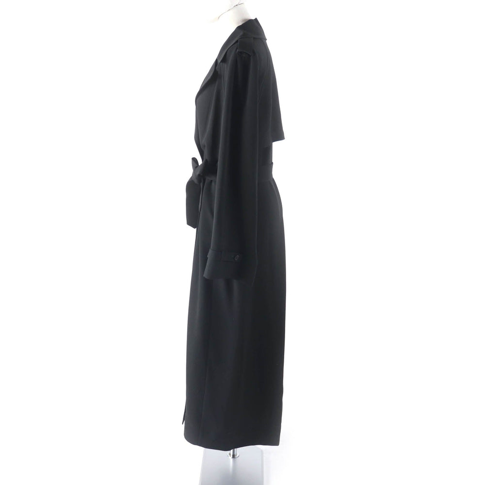 HELMUT LANG trench coat Main: 70% triacetate, Main: 30% polyester black Women 2 Used Authentic