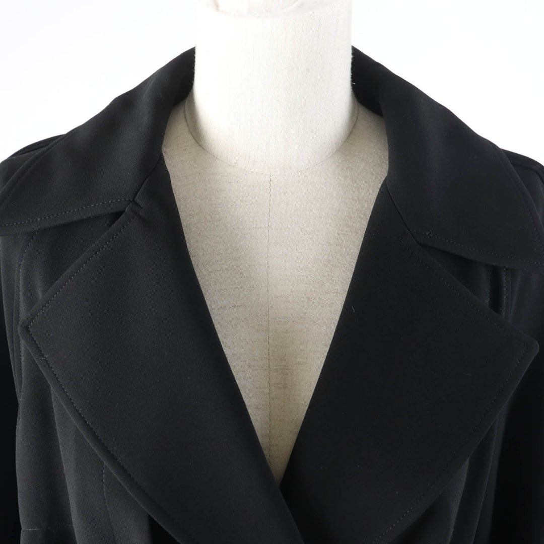 HELMUT LANG trench coat Main: 70% triacetate, Main: 30% polyester black Women 2 Used Authentic
