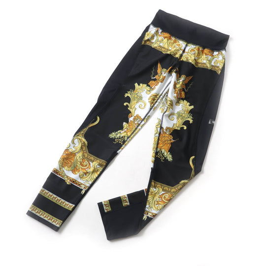 VERSACE Pants 1004092 Main: 78% polyester, Main: 22% polyurethane, Part: 78% nylon, Part: 22% polyurethane Multi Women L Used Authentic