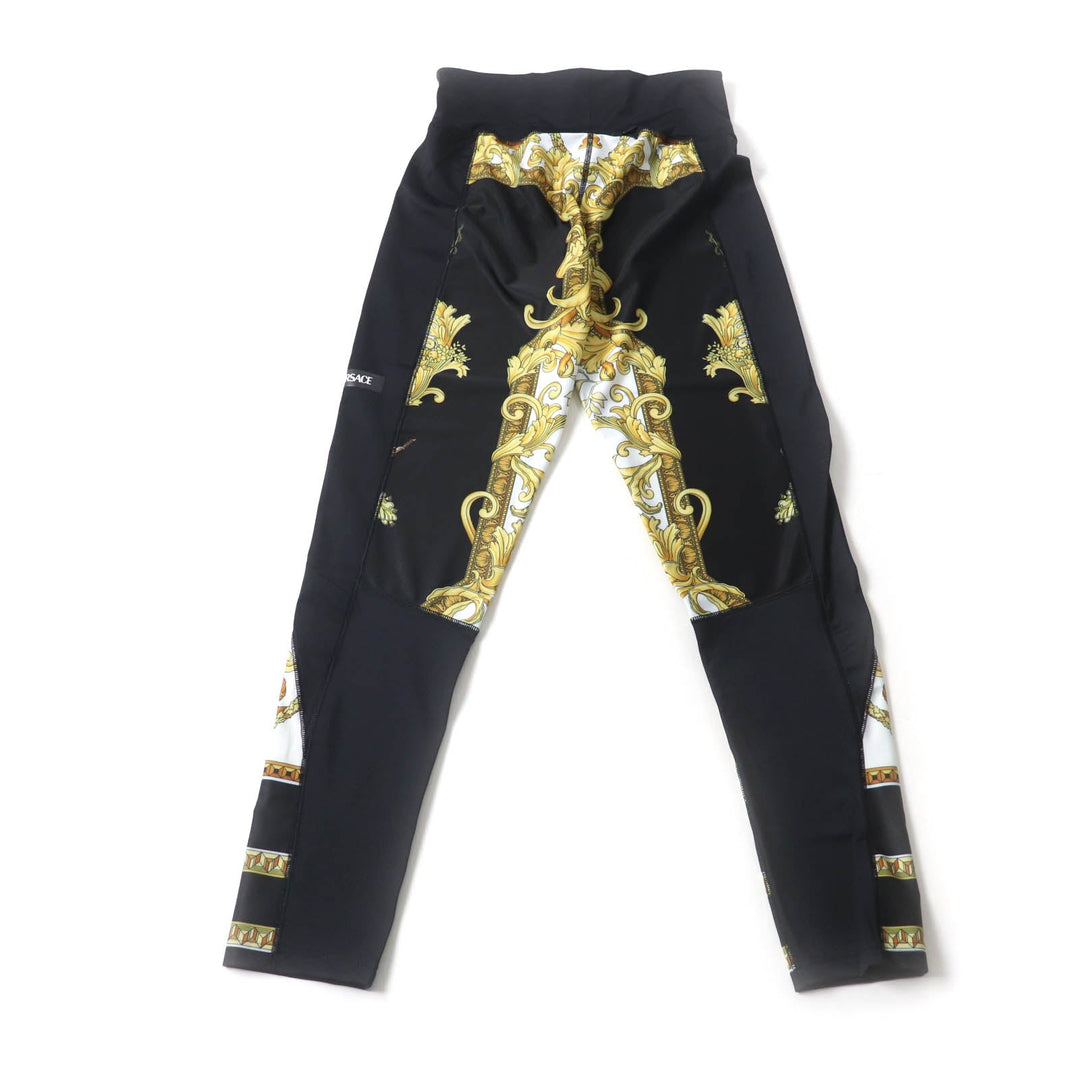 VERSACE Pants 1004092 Main: 78% polyester, Main: 22% polyurethane, Part: 78% nylon, Part: 22% polyurethane Multi Women L Used Authentic