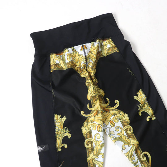 VERSACE Pants 1004092 Main: 78% polyester, Main: 22% polyurethane, Part: 78% nylon, Part: 22% polyurethane Multi Women L Used Authentic