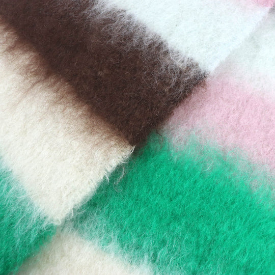LOEWE Scarf Main: 50% mohair, Main: 48% wool, Main: 2% nylon multicolor Women Used Authentic