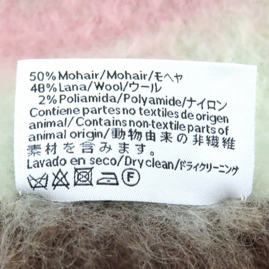 LOEWE Scarf Main: 50% mohair, Main: 48% wool, Main: 2% nylon multicolor Women Used Authentic