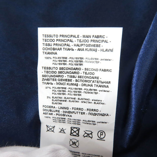 EMPORIO ARMANI A line coat 6K2L882NNUZ Outer: 100% polyester, Part: 97% polyester, Part: 3% elastane (polyurethane), Lining: 100% polyester blue Women 36 Used Authentic
