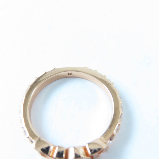 Christian Dior Ring Main: Metal, Part: Crystal Pink gold Dio(r)evolution Ring Women M Used Authentic