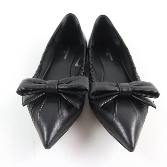 LOUIS VUITTON Ballet shoes Main: Leather black Marli Line Women size unknown Used Authentic