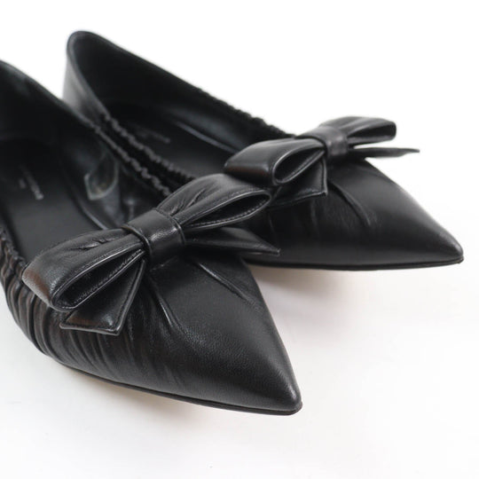 LOUIS VUITTON Ballet shoes Main: Leather black Marli Line Women size unknown Used Authentic