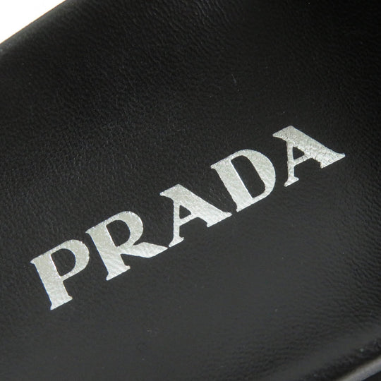 PRADA Sandals 1XX648 Main: Nappa leather black Women 36 Used Authentic