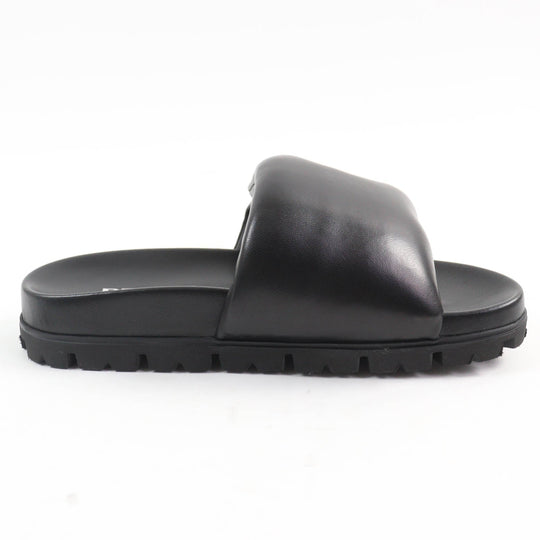 PRADA Sandals 1XX648 Main: Nappa leather black Women 36 Used Authentic