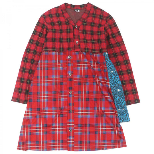 COMME des GARCONS HOMME PLUS Long sleeve shirt PF-T004 cotton Red type L