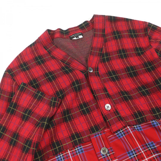 COMME des GARCONS HOMME PLUS Long sleeve shirt PF-T004 cotton Red type L