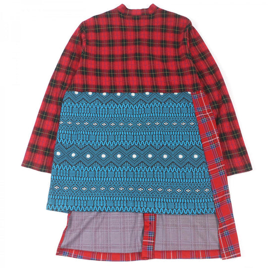 COMME des GARCONS HOMME PLUS Long sleeve shirt PF-T004 cotton Red type L