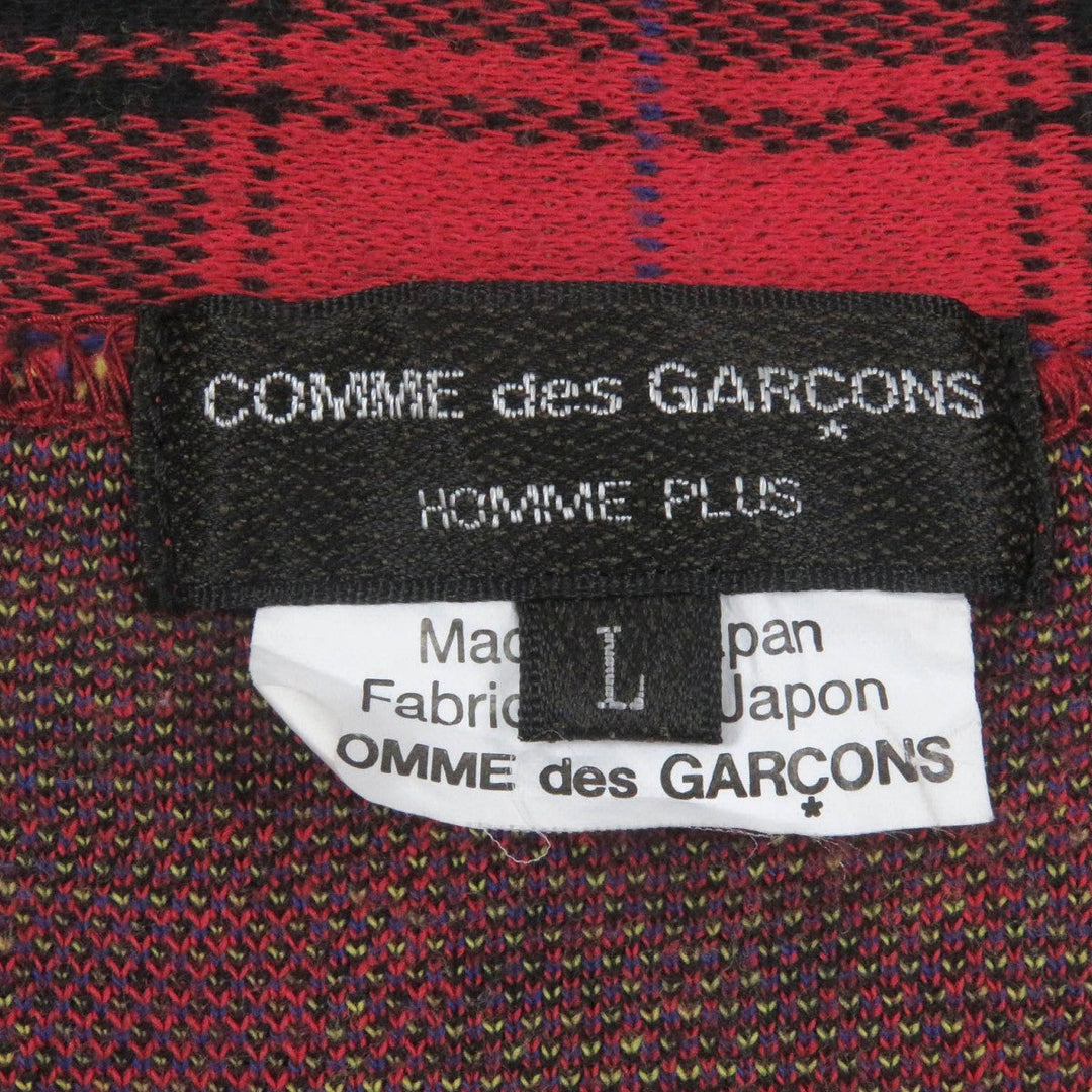 COMME des GARCONS HOMME PLUS Long sleeve shirt PF-T004 cotton Red type L