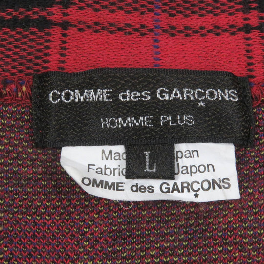 COMME des GARCONS HOMME PLUS Long sleeve shirt PF-T004 cotton Red type L