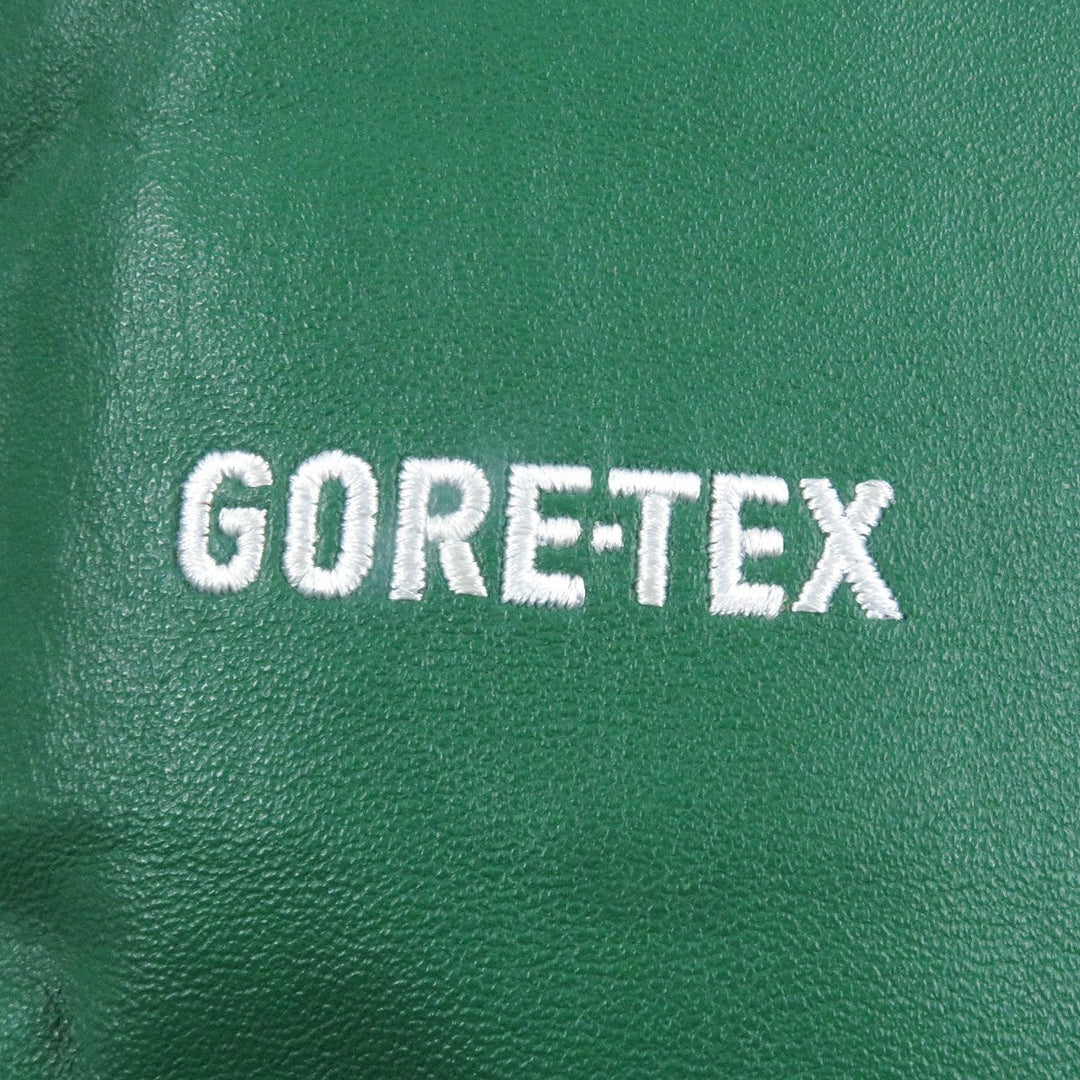 Supreme Down jacket Outer: Sheepskin, Lining: 100% nylon, Filling: 85% down, Filling: 15% feather green Leather 700-Fill Down Parka mens S Used Authentic