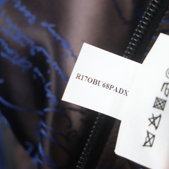 Berluti Hoodie R17OBU68 polyester dark brown navy 44