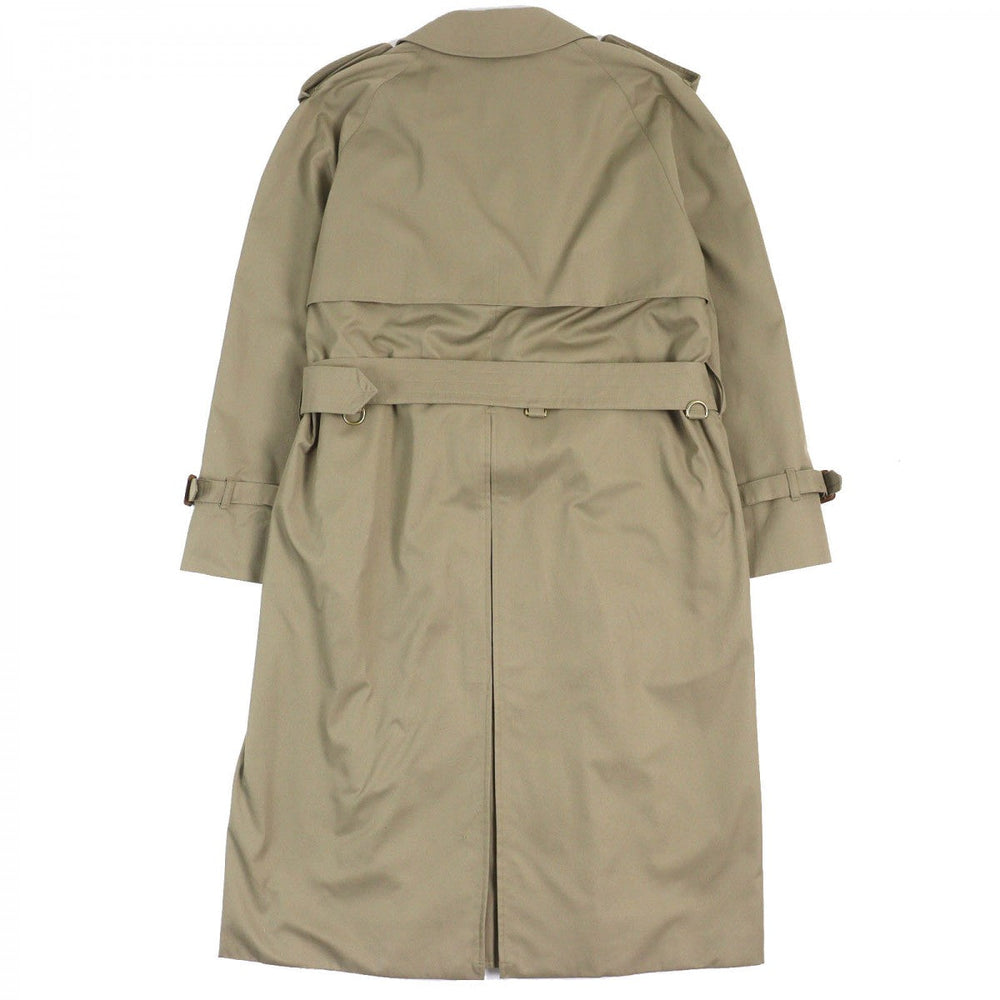 Aquascutum trench coat cotton khaki mens No size listed Used Authentic