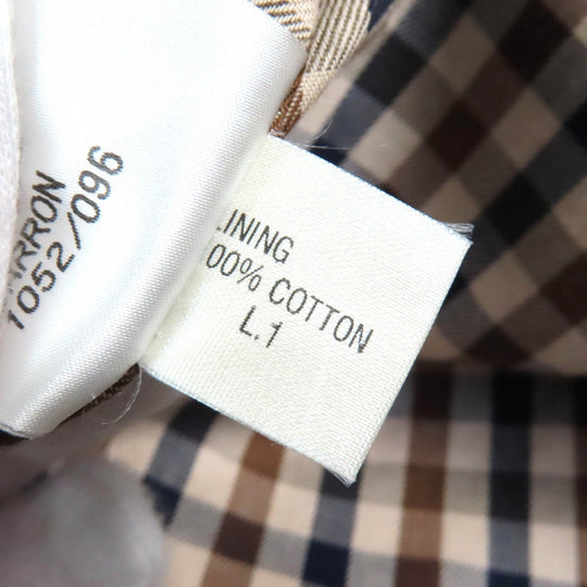 Aquascutum trench coat cotton khaki mens No size listed Used Authentic