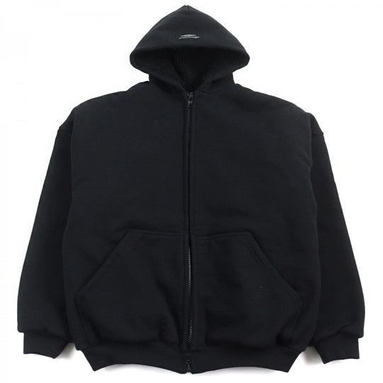 BALENCIAGA Hoodie 773668 TPUQ2 Main: 99% cotton, Main: 1% polyurethane, Part: 91% cotton, Part: 9% polyurethane, Lining: 100% polyester black 3B Sports Icon hoodie mens 3 Used Authentic