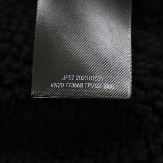 BALENCIAGA Hoodie 773668 TPUQ2 Main: 99% cotton, Main: 1% polyurethane, Part: 91% cotton, Part: 9% polyurethane, Lining: 100% polyester black 3B Sports Icon hoodie mens 3 Used Authentic