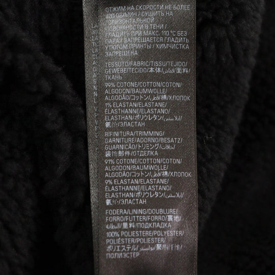 BALENCIAGA Hoodie 773668 TPUQ2 Main: 99% cotton, Main: 1% polyurethane, Part: 91% cotton, Part: 9% polyurethane, Lining: 100% polyester black 3B Sports Icon hoodie mens 3 Used Authentic