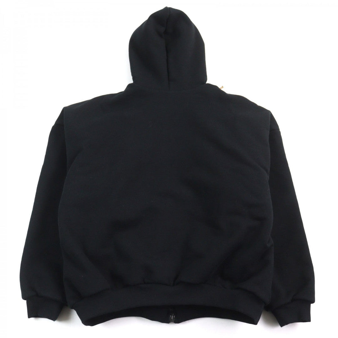 BALENCIAGA Hoodie 773668 TPUQ2 Main: 99% cotton, Main: 1% polyurethane, Part: 91% cotton, Part: 9% polyurethane, Lining: 100% polyester black 3B Sports Icon hoodie mens 3 Used Authentic