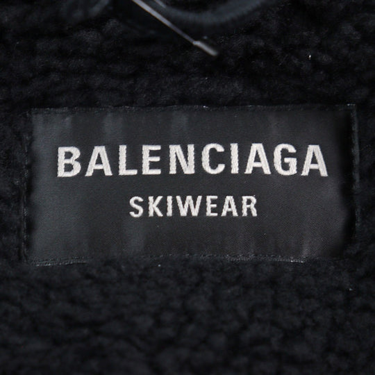 BALENCIAGA Hoodie 773668 TPUQ2 Main: 99% cotton, Main: 1% polyurethane, Part: 91% cotton, Part: 9% polyurethane, Lining: 100% polyester black 3B Sports Icon hoodie mens 3 Used Authentic