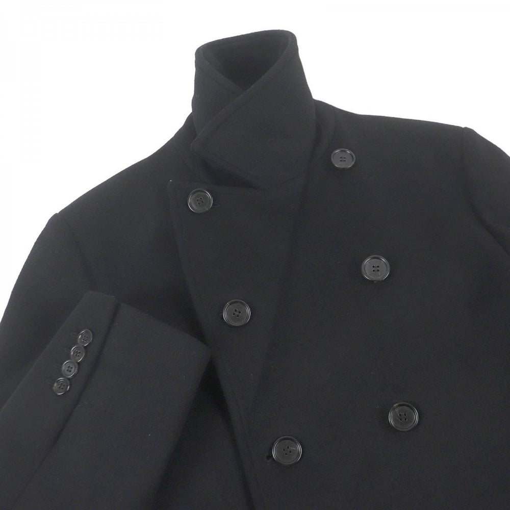 Dior HOMME Chester coat 433C330A3183 Outer: 80% wool, Outer: 20% cashmere, Lining: 55% rayon, Lining: 45% cupra, Sleeve lining: 100% cupra black mens 48 Used Authentic