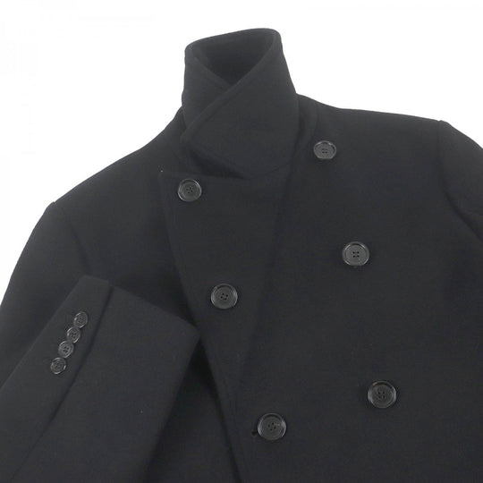 Dior HOMME Chester coat 433C330A3183 Outer: 80% wool, Outer: 20% cashmere, Lining: 55% rayon, Lining: 45% cupra, Sleeve lining: 100% cupra black mens 48 Used Authentic
