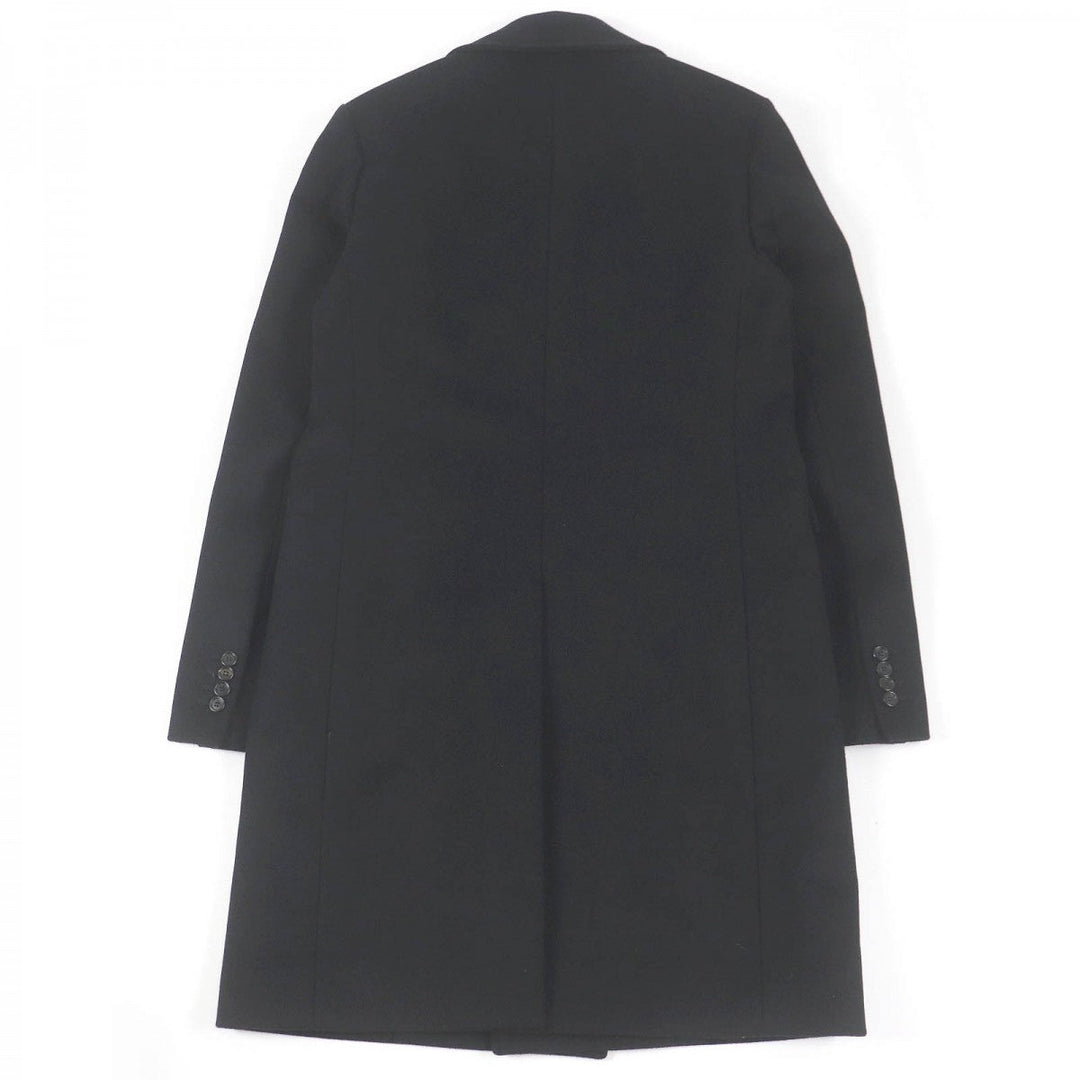 Dior HOMME Chester coat 433C330A3183 Outer: 80% wool, Outer: 20% cashmere, Lining: 55% rayon, Lining: 45% cupra, Sleeve lining: 100% cupra black mens 48 Used Authentic