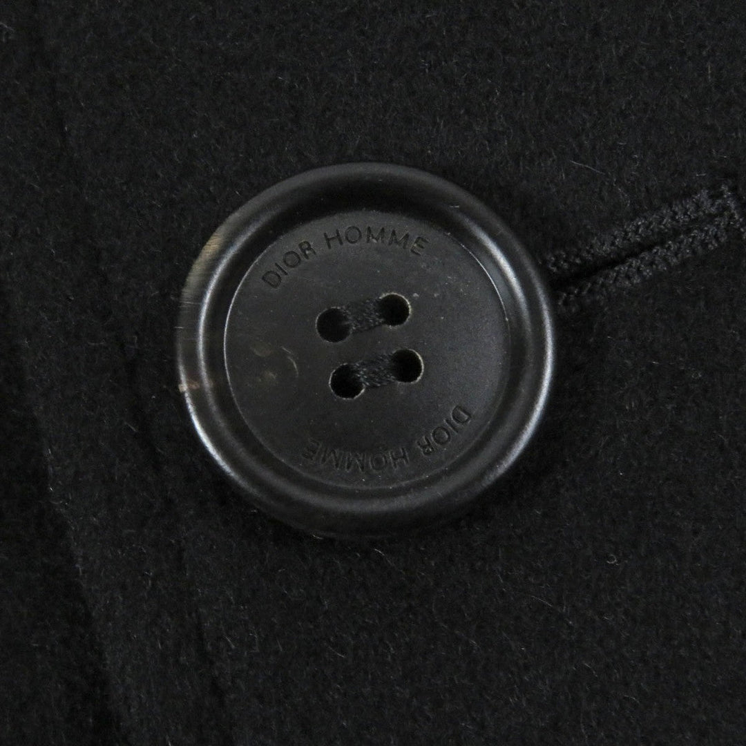 Dior HOMME Chester coat 433C330A3183 Outer: 80% wool, Outer: 20% cashmere, Lining: 55% rayon, Lining: 45% cupra, Sleeve lining: 100% cupra black mens 48 Used Authentic